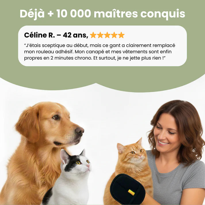 FurFree™ – Gant anti-poils réutilisable