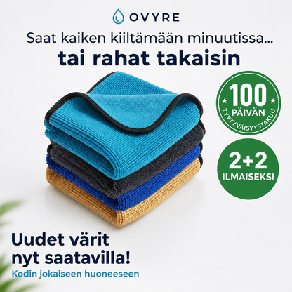 Ovyre Puhdas™ – tehokas mikrokuituliina
